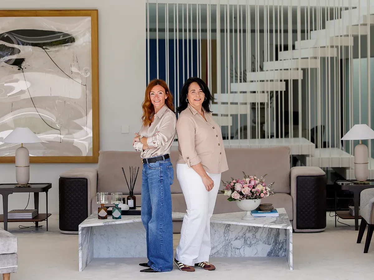 María Medina y Alicia Verdasco, socias de la empresa de home-staging The Hamptons: "Hacemos márketing inmobiliario, no decoramos"