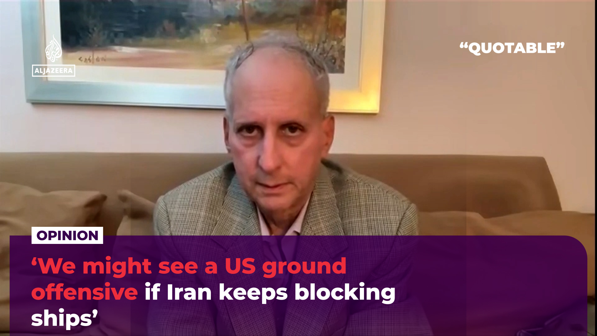 ‘Trump has to open the Strait of Hormuz’ with ground forces