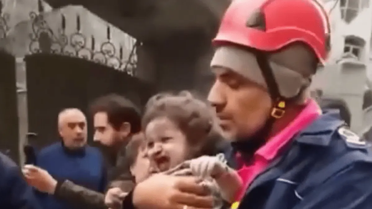 Toddler rescued after US-Israeli strike on Iran