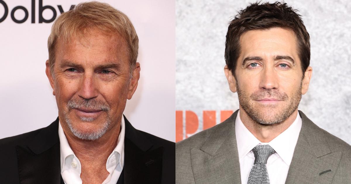 Kevin Costner et Jake Gyllenhaal réunis sur le tournage du film Honeymoon with Harry