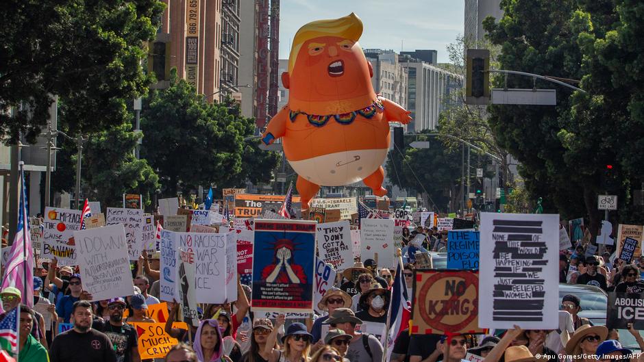 "No Kings": Millionen Menschen demonstrieren gegen Trump