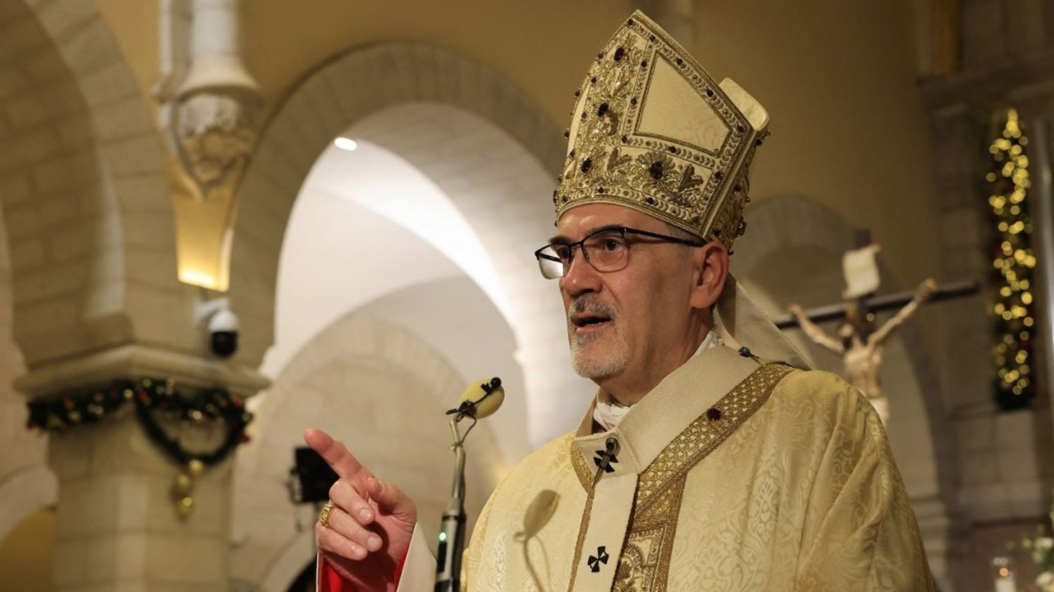 La police israélienne empêche le patriarche latin de Jérusalem de célébrer la messe du dimanche des Rameaux