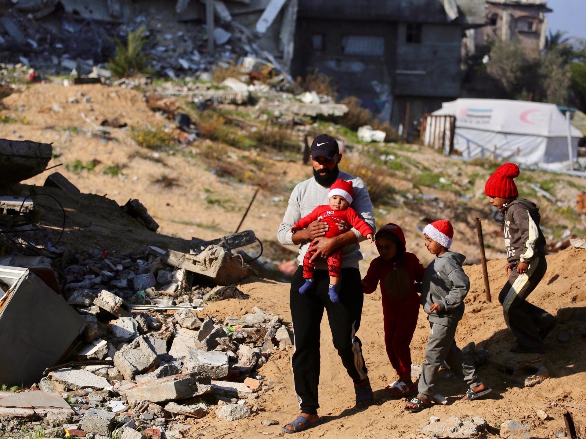 LIVE: Sound of Israel’s bombs, hum of drones drown out Christmas in Gaza