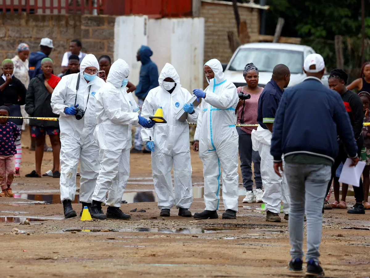 Eleven suspects arrested over deadly South African tavern shooting