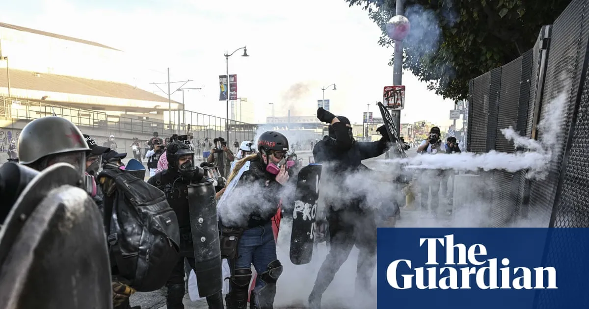 Dozens of No Kings protesters arrested in Los Angeles after clash with police