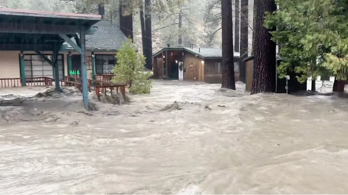Atmospheric river storm causes flooding across Southern California