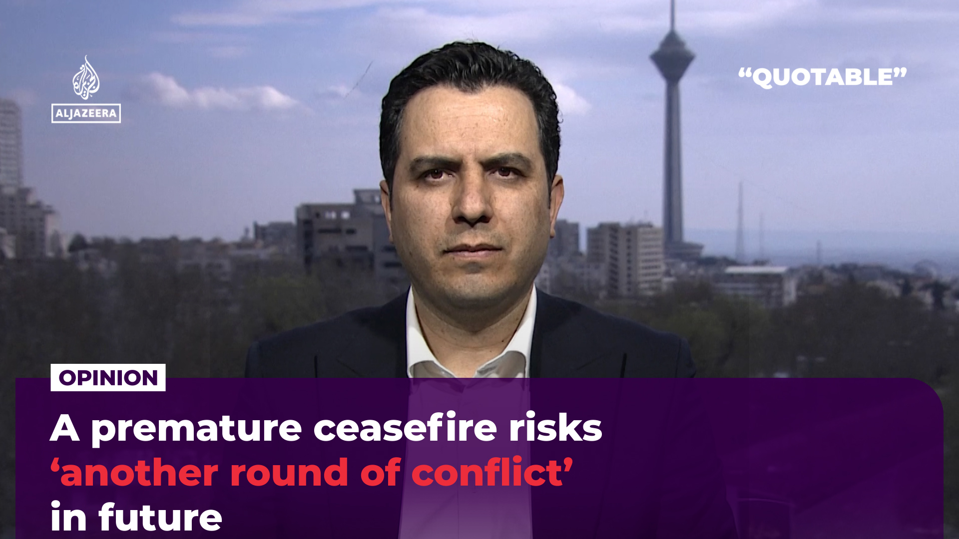 A premature ceasefire risks ‘another round of conflict’ in future