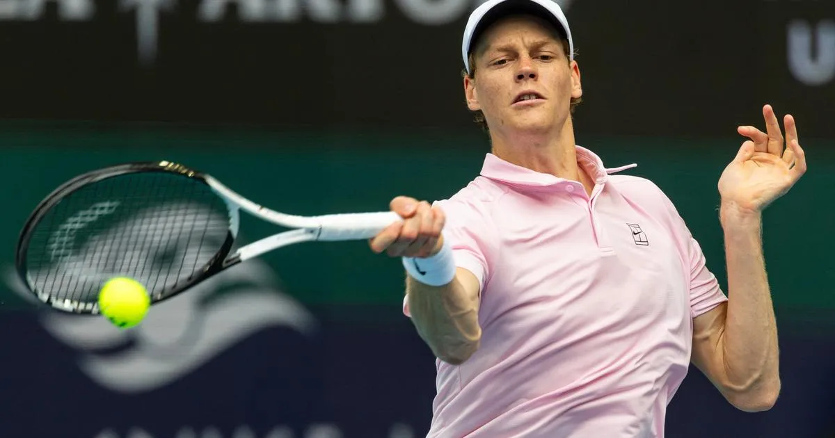 Tennis : après la pluie, le temps d’un nouveau trophée pour Sinner à Miami