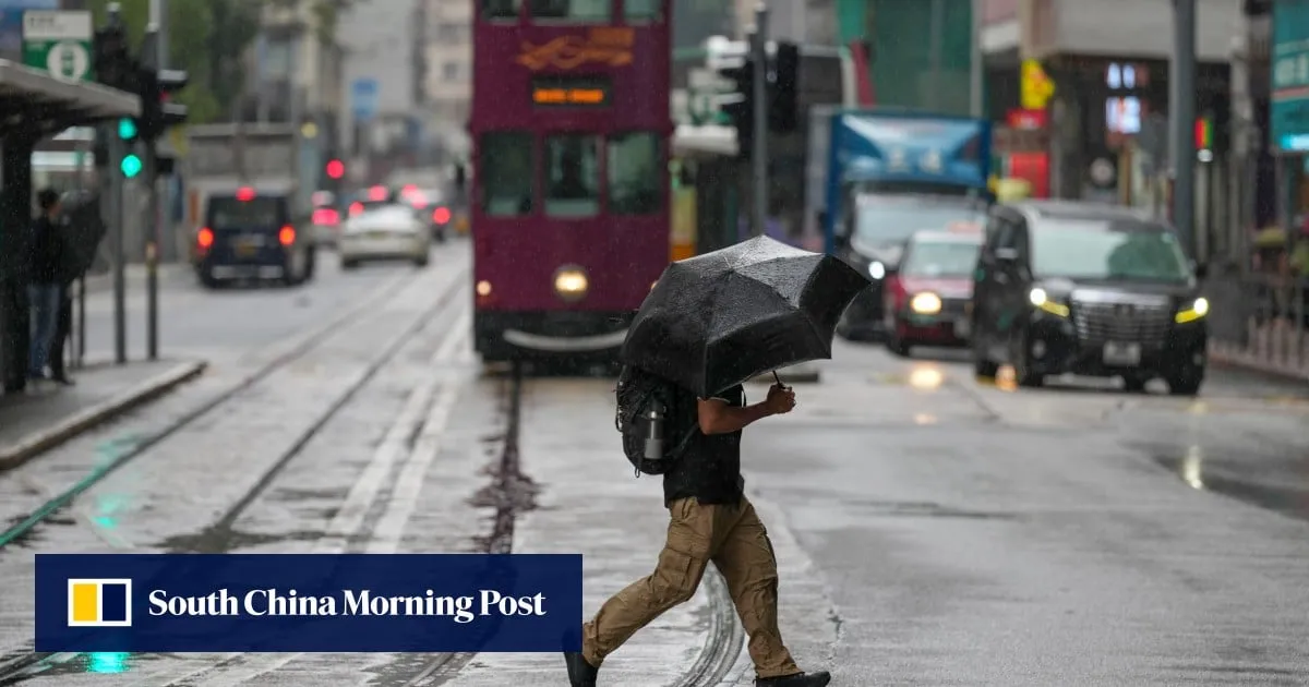 Observatory cancels amber rainstorm warning at 11am after heavy rain in Hong Kong