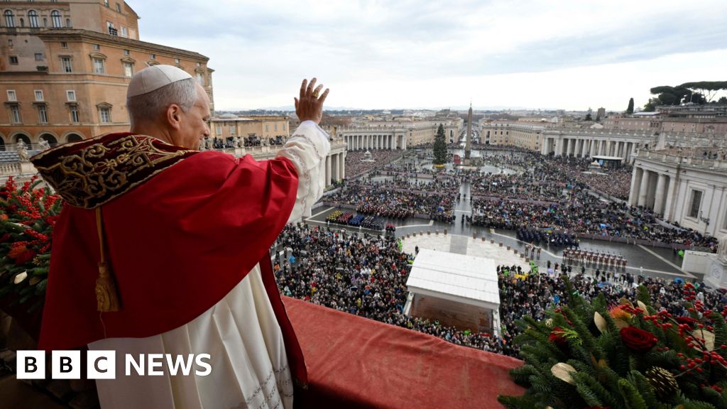 Watch: Pope Leo's plea for peace in Christmas message