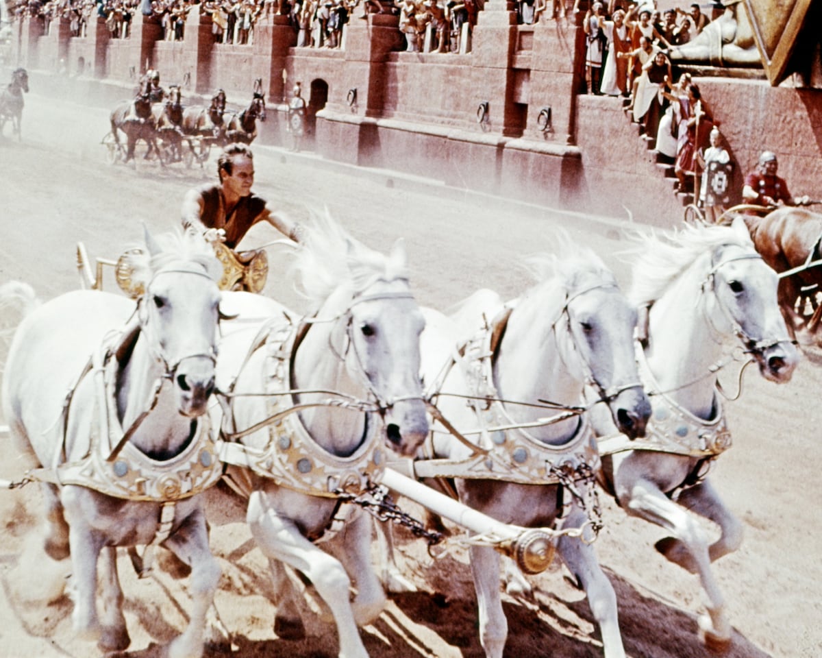 No nos cansamos de ‘Ben-Hur’: qué canales emiten más películas de Semana Santa