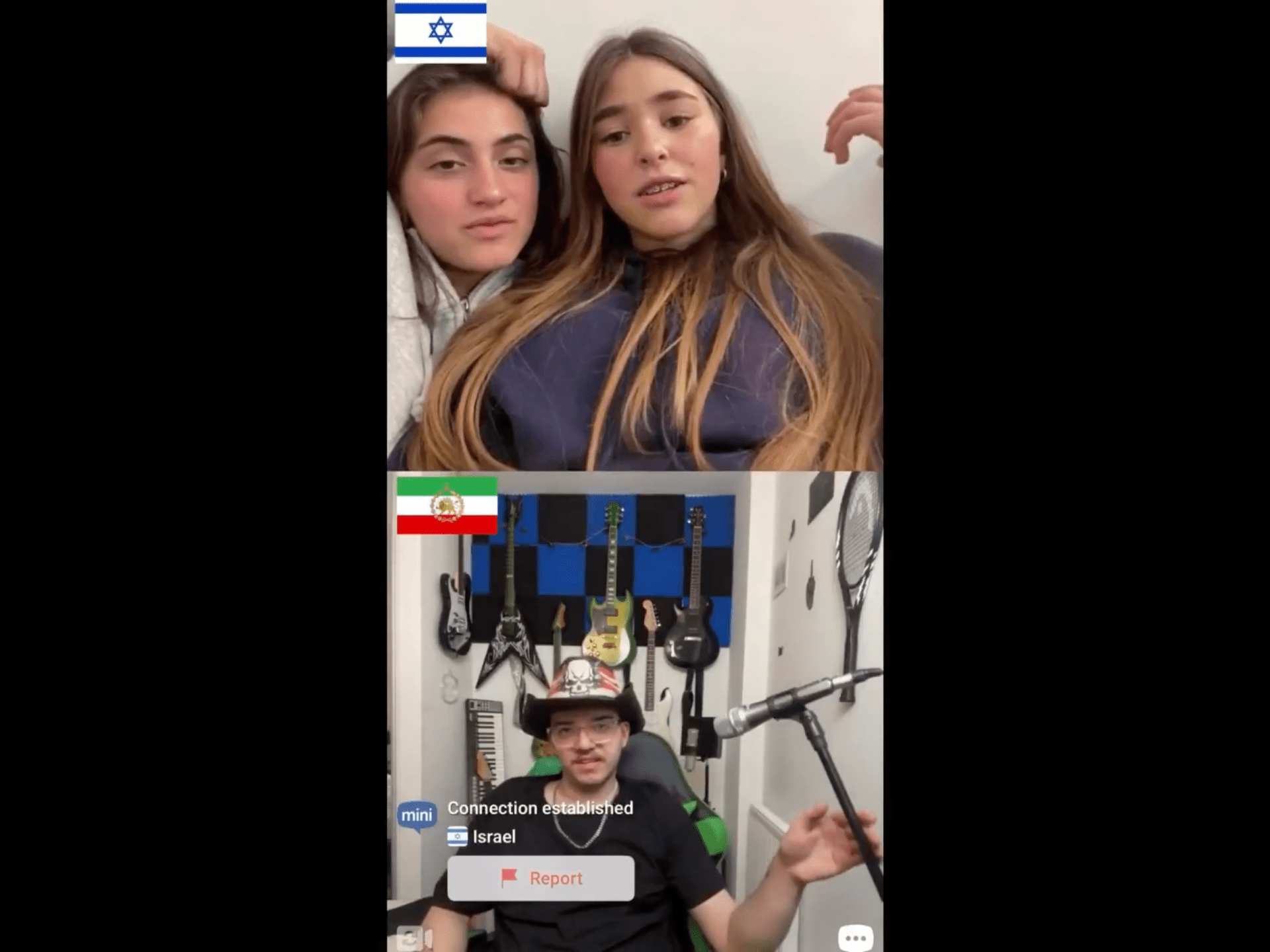 ‘We’re killing them, bro’: Israelis correct Iranian online streamer