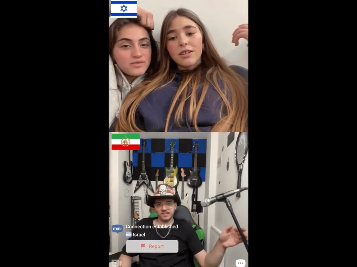 ‘We’re killing them, bro’: Israelis correct Iranian online streamer