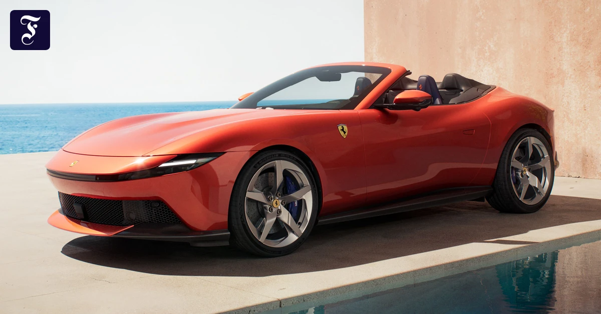 Ferrari Amalfi Spider: In Windes Eile