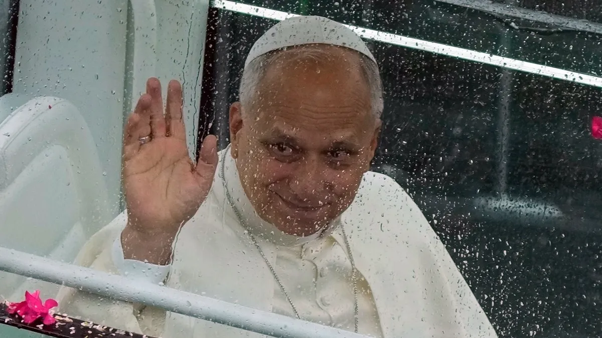 Pope Leo XIV calls for 'divine gift of peace' in maiden visit to Middle East