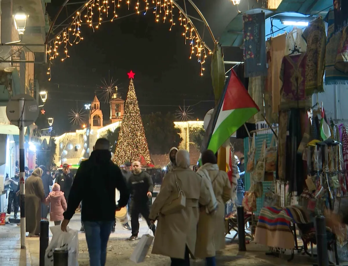 Christmas an act of resilience against Israeli occupation in Bethlehem