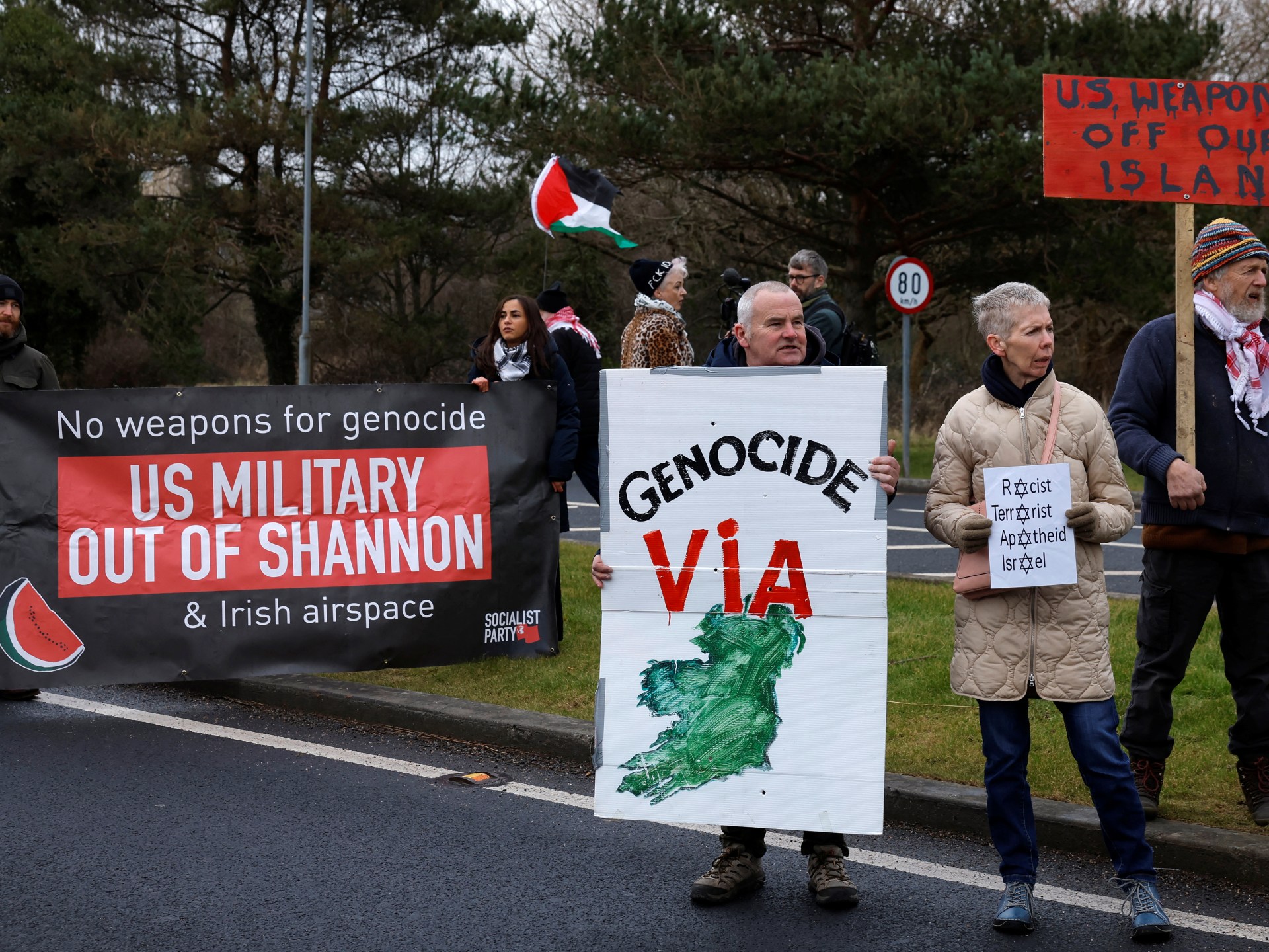 Palestine aIly Ireland under fire for allowing weapons transfers to Israel