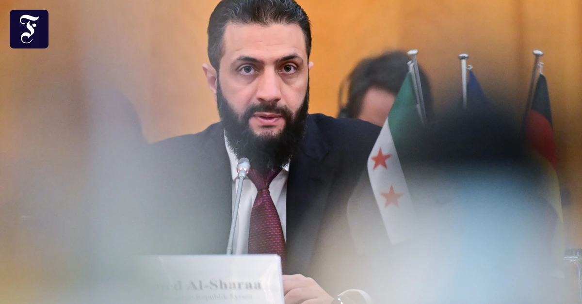 Umstrittener Staatsbesuch: Syriens Übergangspräsident bei Wirtschaftstreffen in Berlin