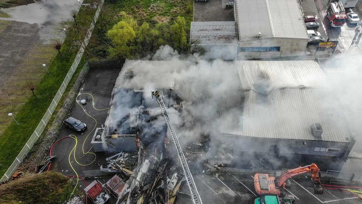 Kehl: Nach Brand in K-Club in Kehl - 750 Menschen können sich retten