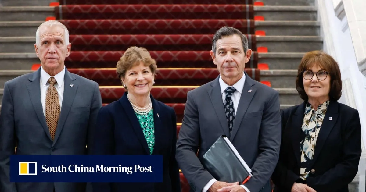 US senators visit Taiwan to push defence spending as arms deadlines loom