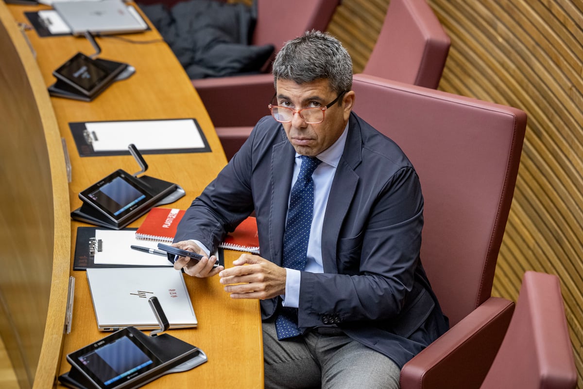 Mazón pide personarse en la causa que investiga la gestión de la dana, tras ser citado como testigo 