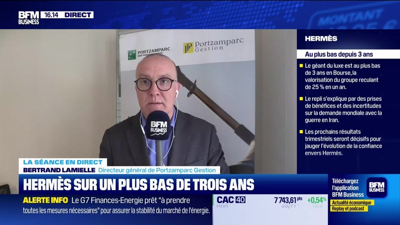 TotalEnergies, plus haut historique. Hermès, plus bas de 3 ans - 30/03