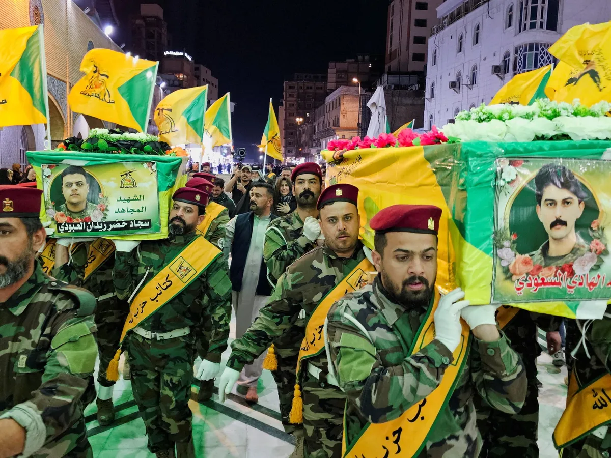 ‘Loyalty campaign’: Iraqi armed groups in Iran as US talks of ground war