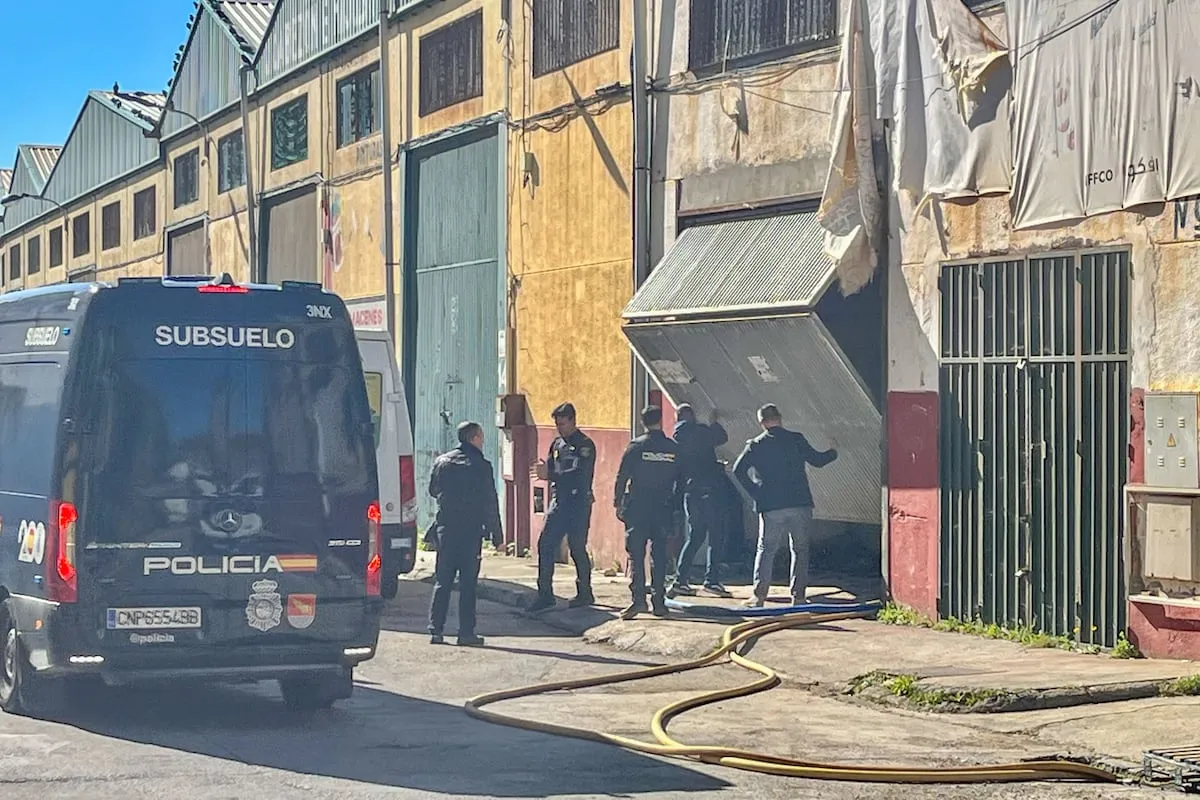 Raíles, vagones y tres niveles en el nuevo narcotúnel localizado por la Policía en Ceuta 