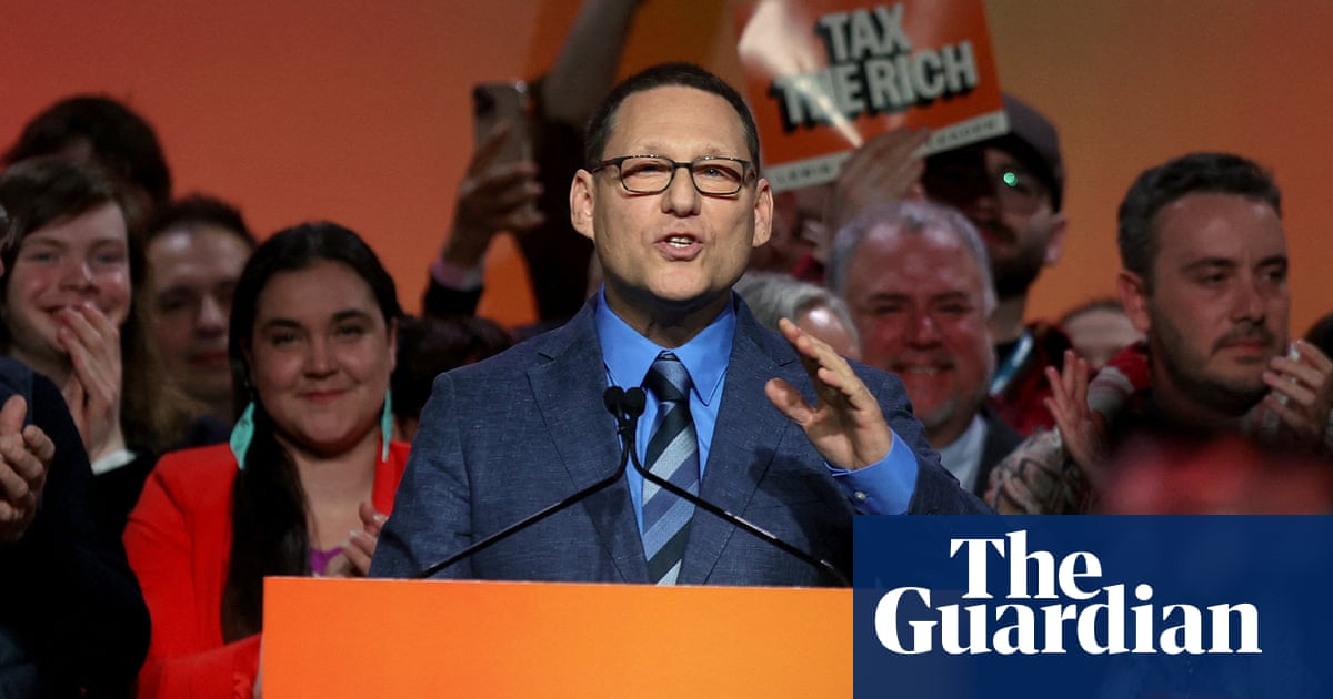 Avi Lewis, elected to lead Canada’s New Democratic party, promises ‘NDP comeback’