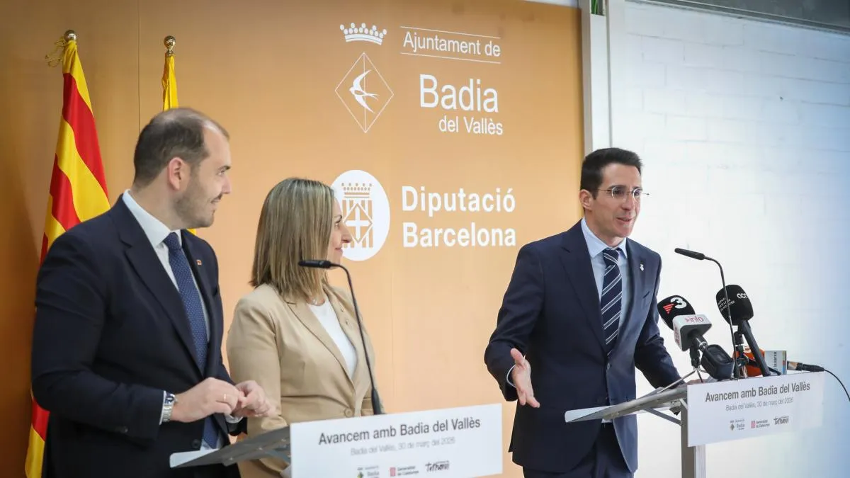 
                                                                                                La Generalitat aumenta la financiación singular de Badia del Vallès
                                                                                            