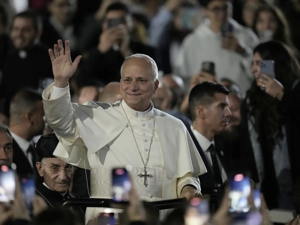 Pope Leo urges unity on day two of Lebanon visit