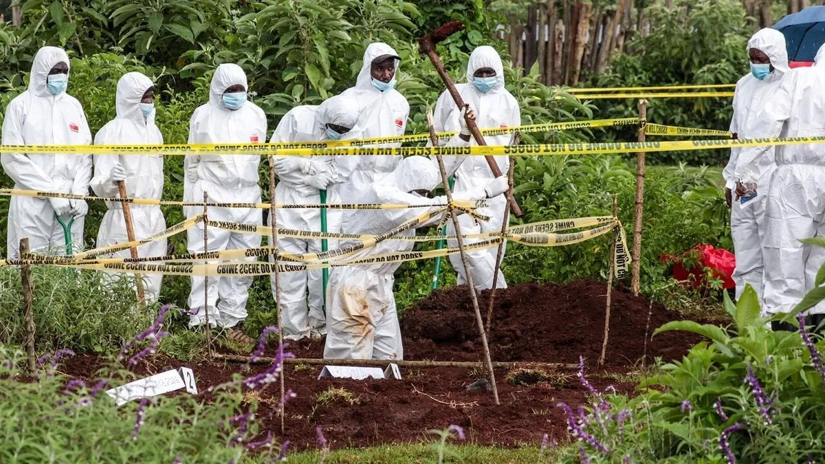 Kenya: la découverte d'une fosse commune illustre l'absence de règles dans les pratiques funéraires