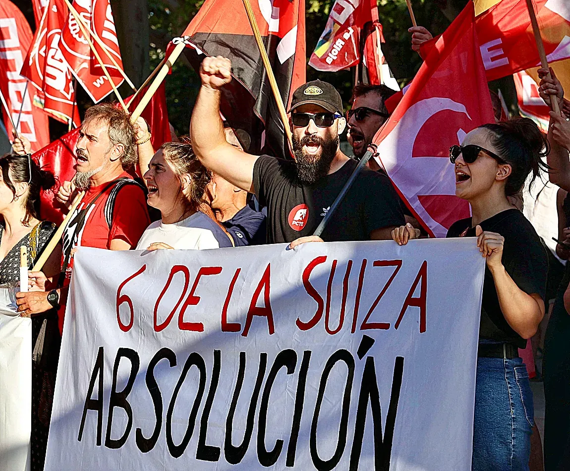 Las 6 de La Suiza, de la lucha sindical al indulto: "Nunca debieron entrar en prisión"