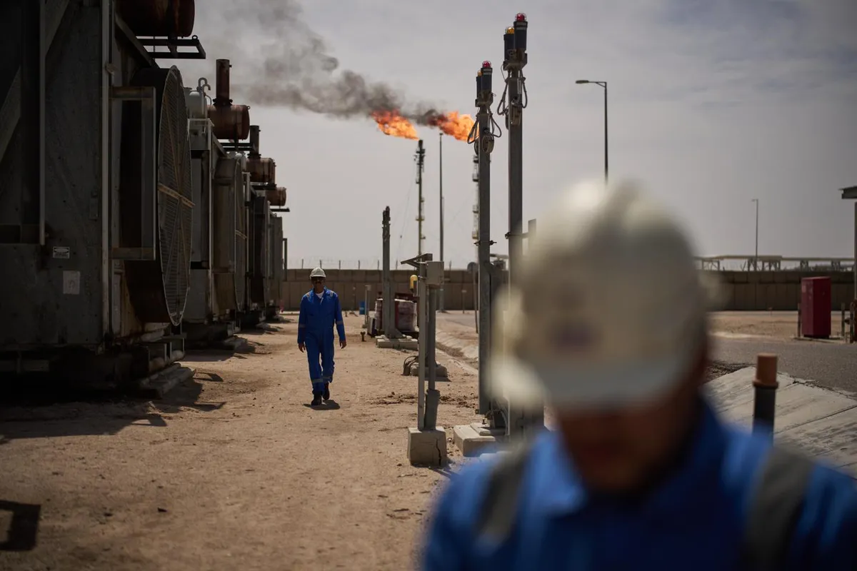 Pétrole : après un mois de conflit, une production en chute libre