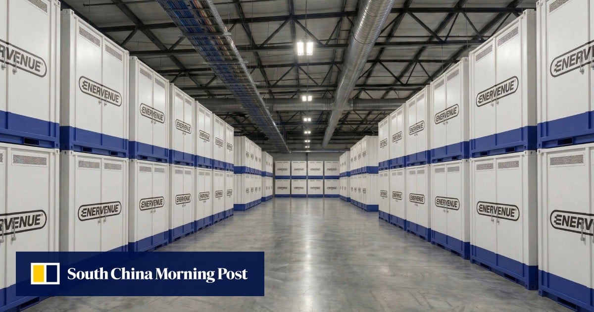 EnerVenue plugs into US$300 million to scale next-gen batteries as it eyes Hong Kong hub