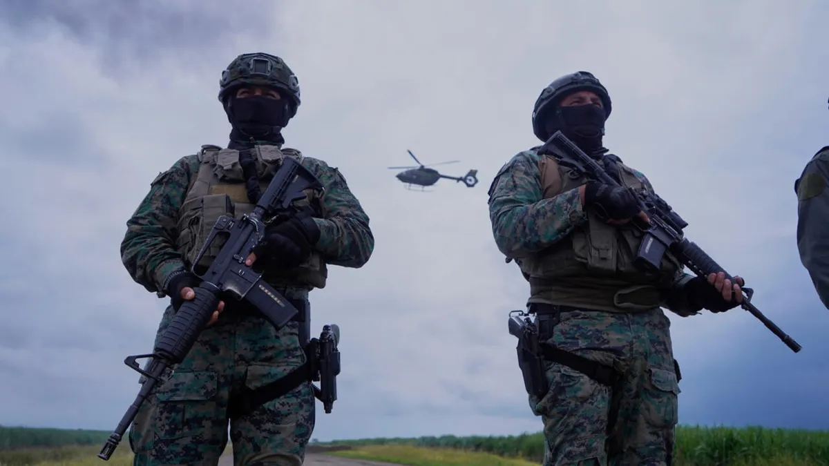 Equateur: fin de l'«Offensive totale» contre les groupes armés et le narcotrafic à la frontière colombienne
