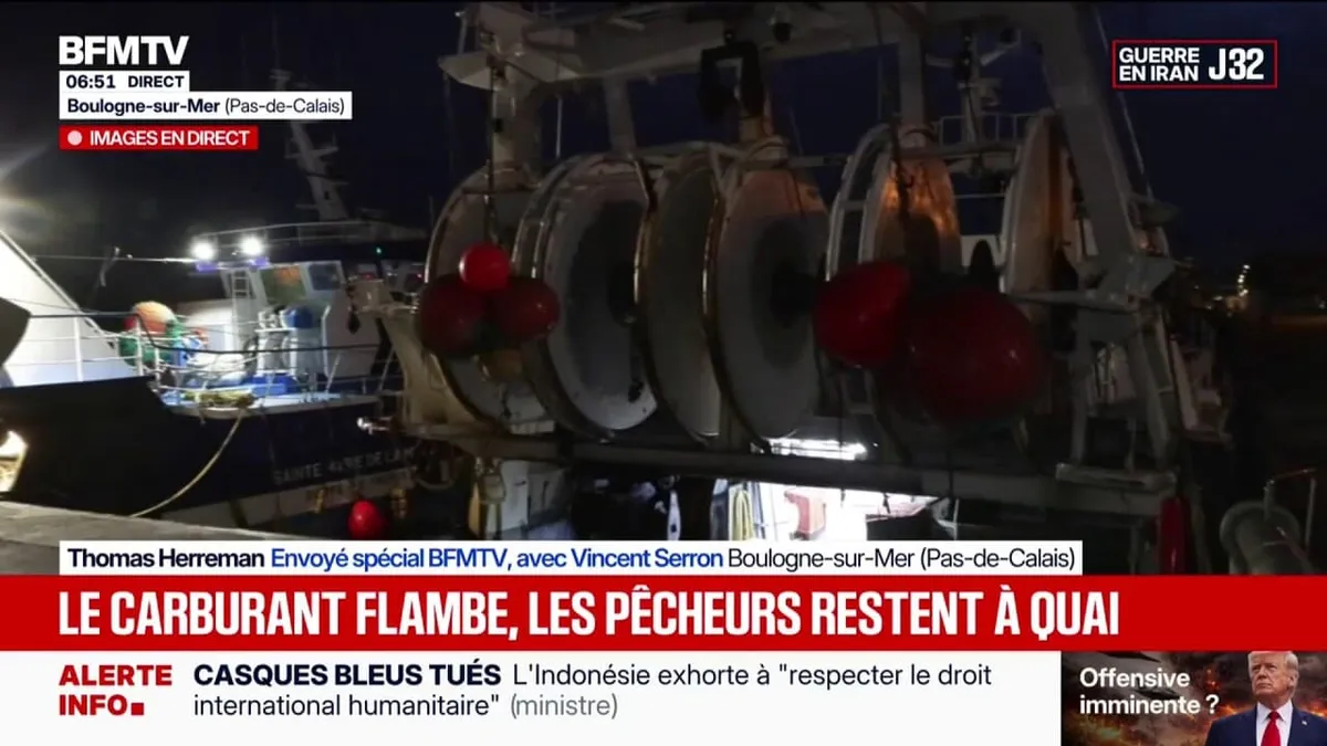 Hausse du prix des carburants: les pêcheurs obligés de rester à quai
