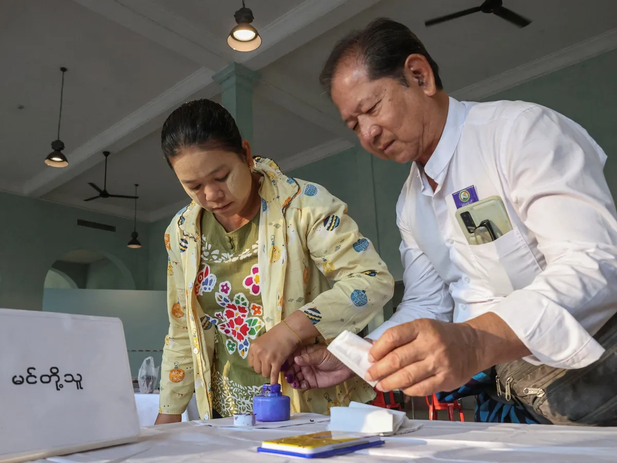 Polls open in Myanmar as military holds first election since 2021 coup