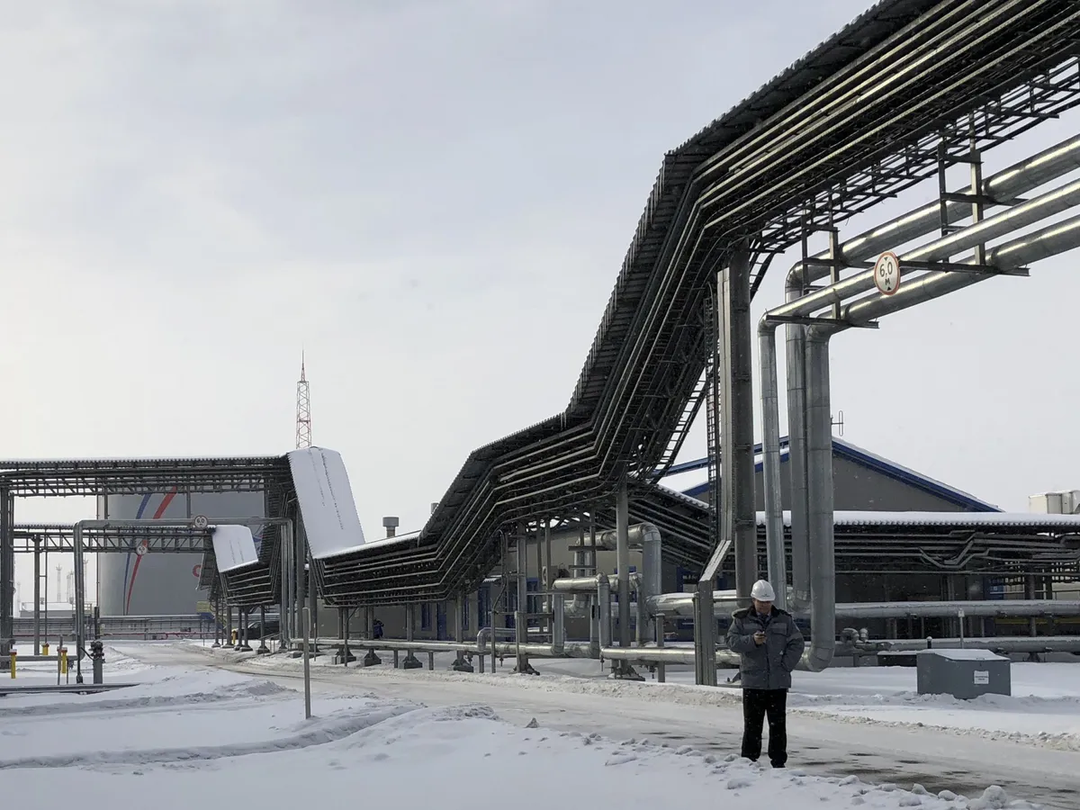 Drones strike Russia’s Ust-Luga port again as EU officials visit Ukraine