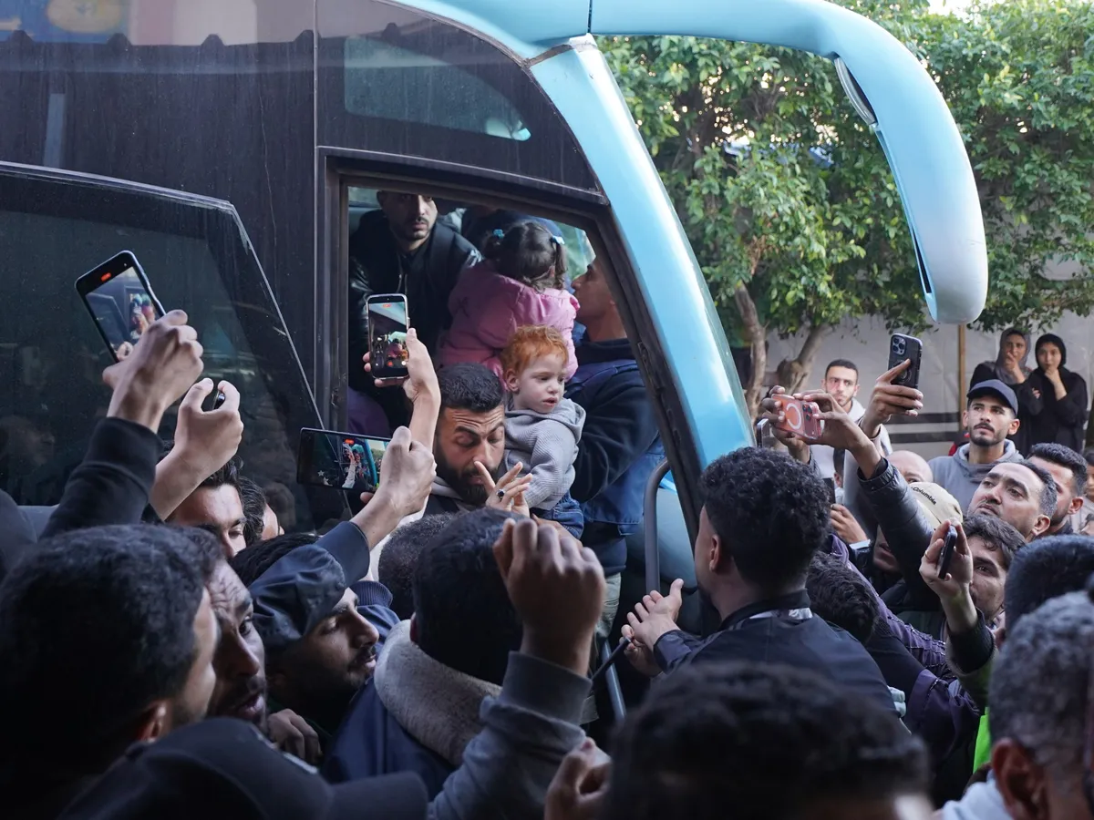 Gaza families reunite years after babies evacuated amid Israel’s war