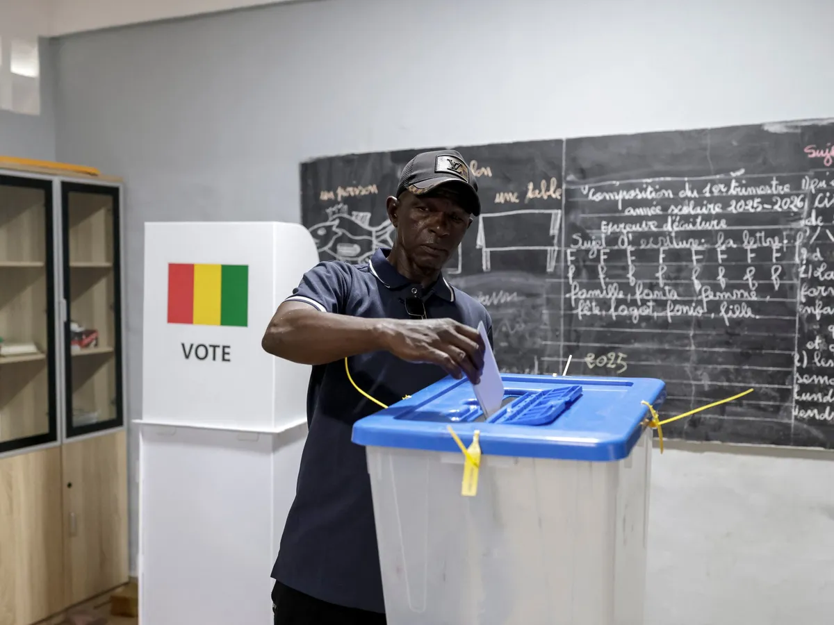 Guinea votes in first polls since 2021 coup, military leader likely to win