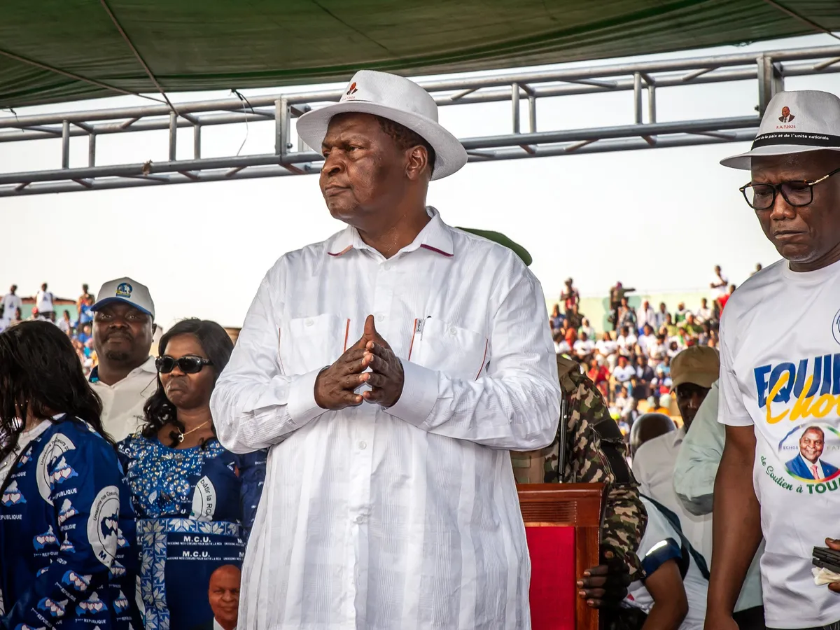 Central African Republic votes as Touadera seeks third presidential term