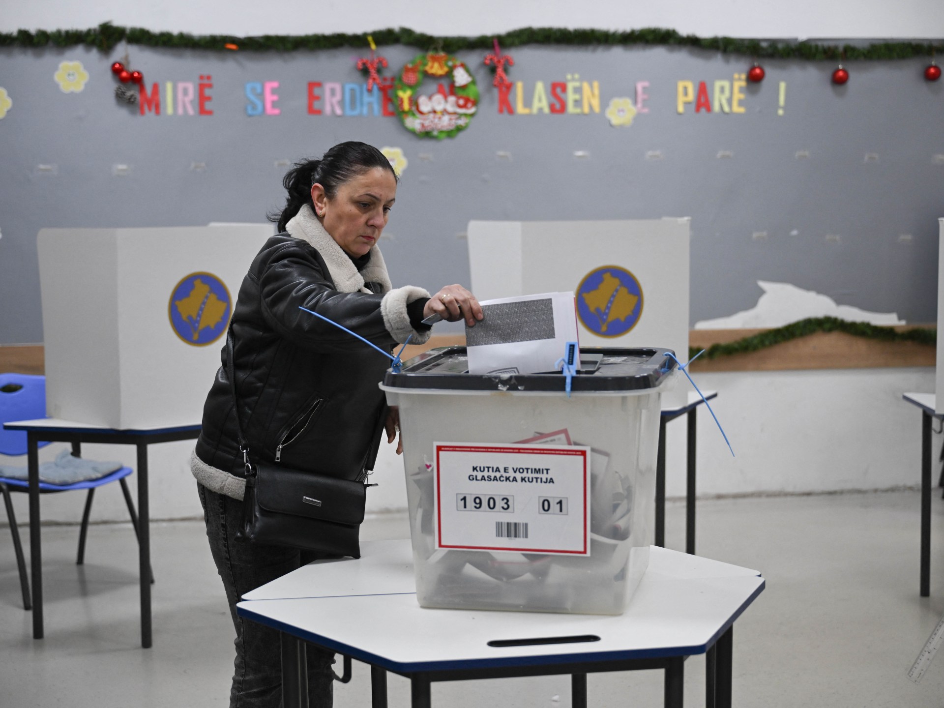 Kosovo votes in snap election in bid to end a year of political deadlock