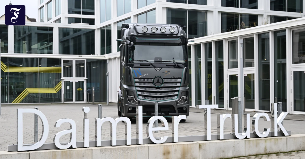 Größter Lastwagenhersteller: Daimler Truck baut neue Fabrik in Tschechien