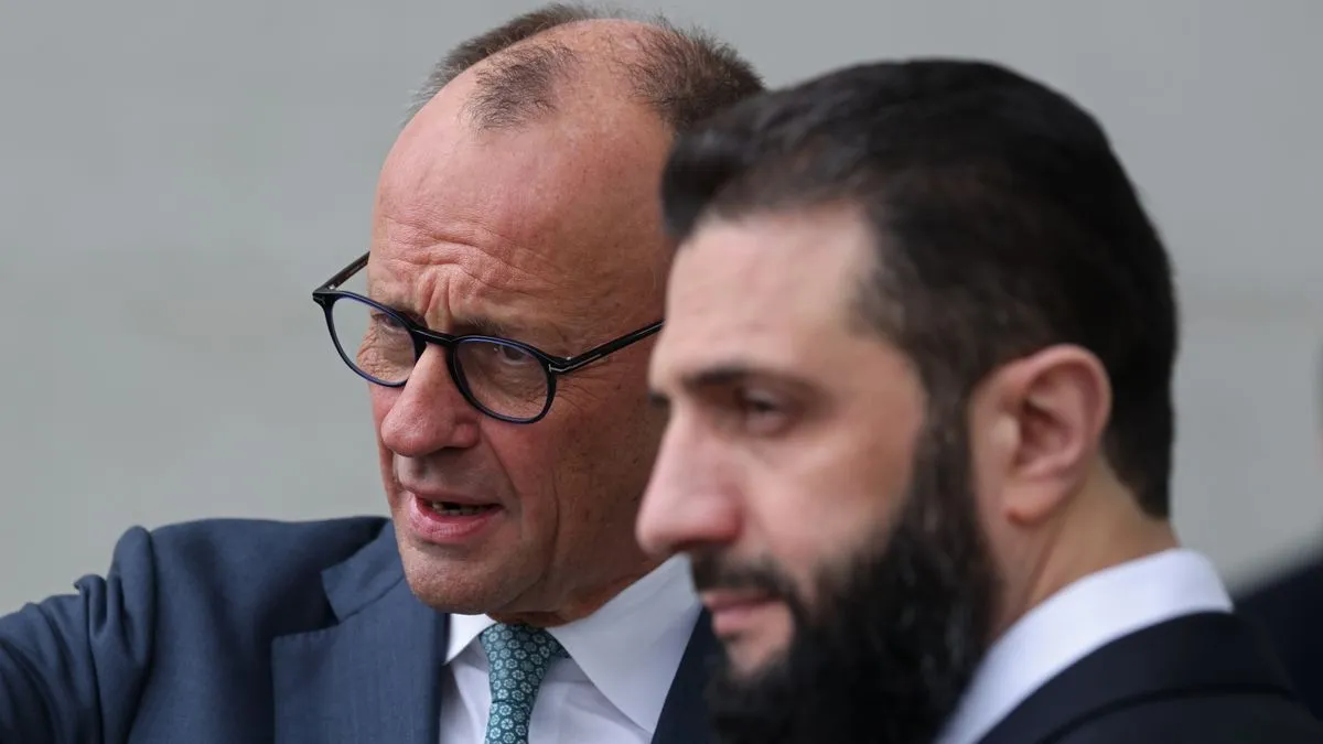 Friedrich Merz will sich 80-Prozent-Ziel für Rückkehrer nach Syrien nicht zu eigen machen