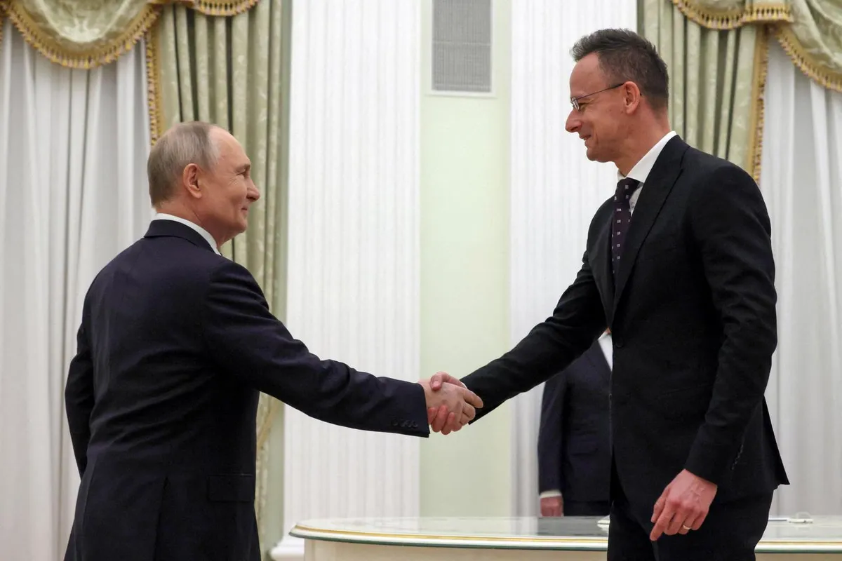 Collusion entre la Russie et la Hongrie : un enregistrement accablant pour la diplomatie hongroise