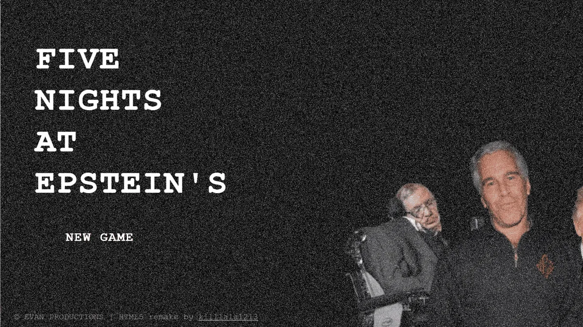 "Five Nights at Epstein's" : quel est ce jeu en ligne dont s'inquiètent les écoles américaines ?
