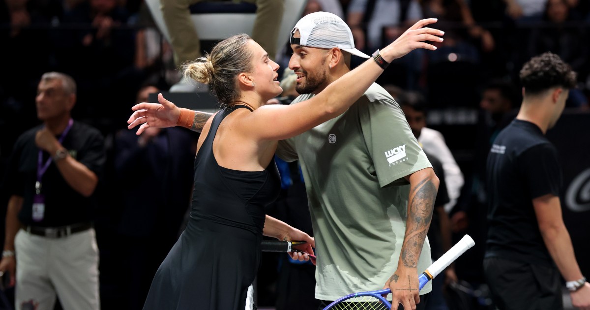 LIVE: Sabalenka vs Kyrgios: ‘Battle of the Sexes’ tennis match