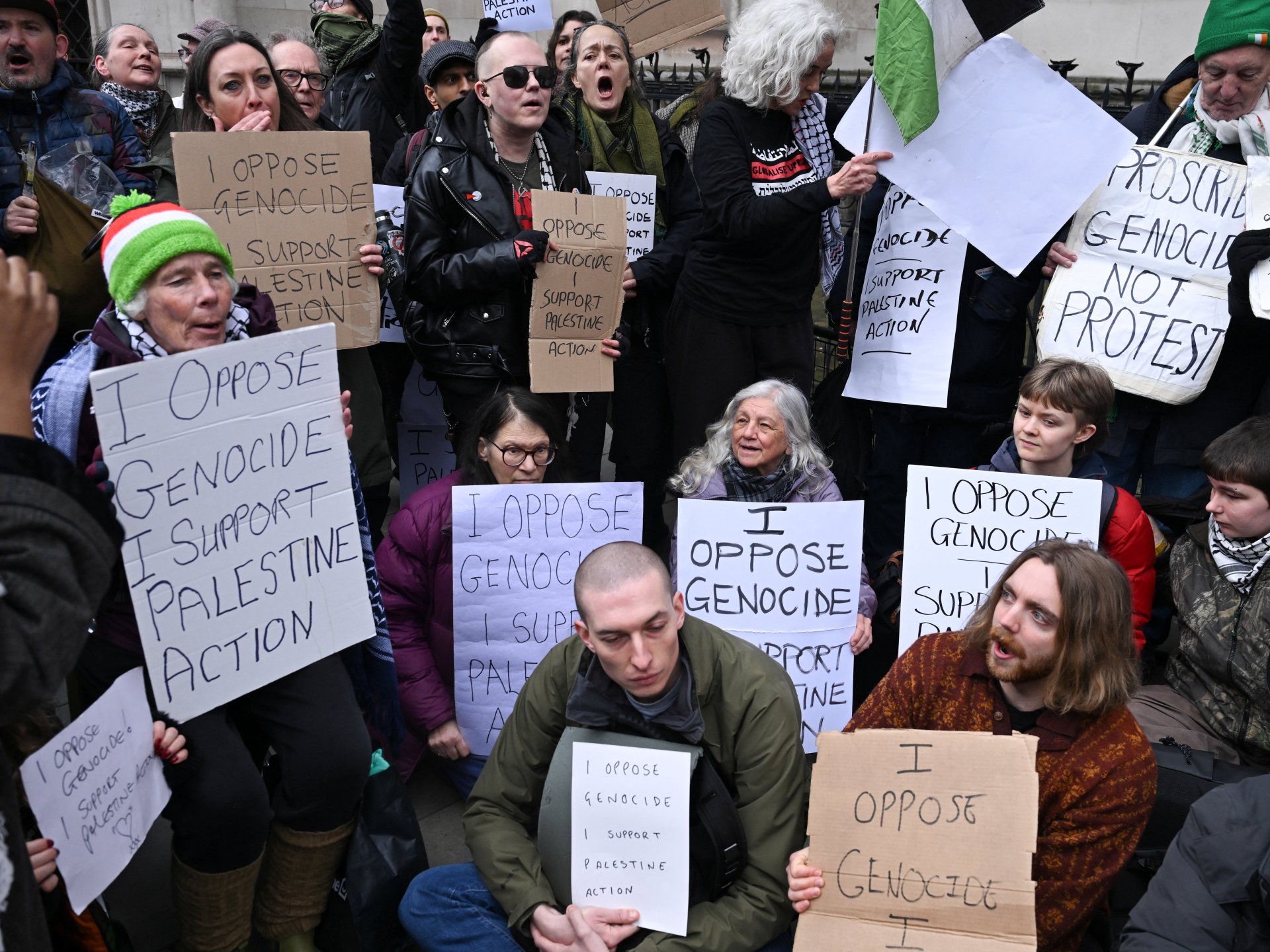 UK accused of ‘intimidation tactics’ against bailed pro-Palestine activists