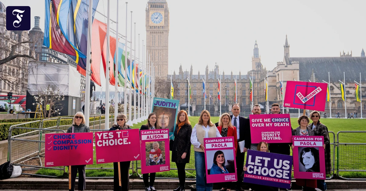 Britisches Oberhaus: Sterbehilfe darf nicht sein